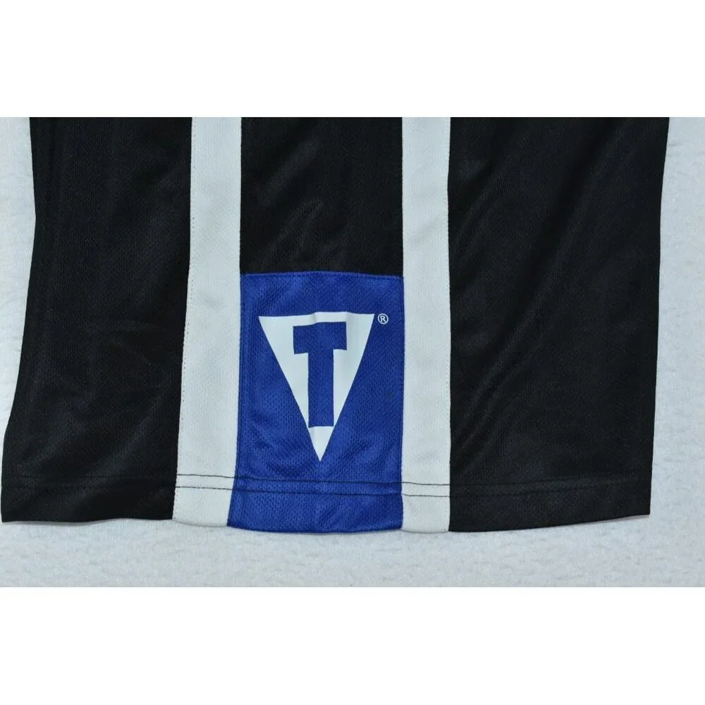 Title Boxing Mens Trunks Size L Black/White Elastic Waist Shorts 7" Inseam - Picture 10 of 12